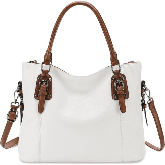 VONXURY Hobo Bag for Women, Faux Leather Shoulder Purse with Adjustable Strap - Picture 1 of 7